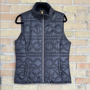 Lole Gray Quilted Vest